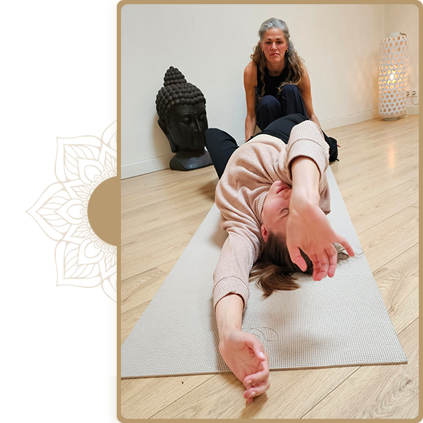 Kundalini privé sessie energiewerk met Kkundalini facilitator Lizette. Studio NRGY, Kundalini Arnhem.